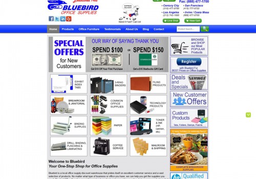 Blue Bird Office Supplies